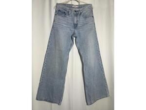 Levi's Women's Light Wash Wide Leg Jeans Size M